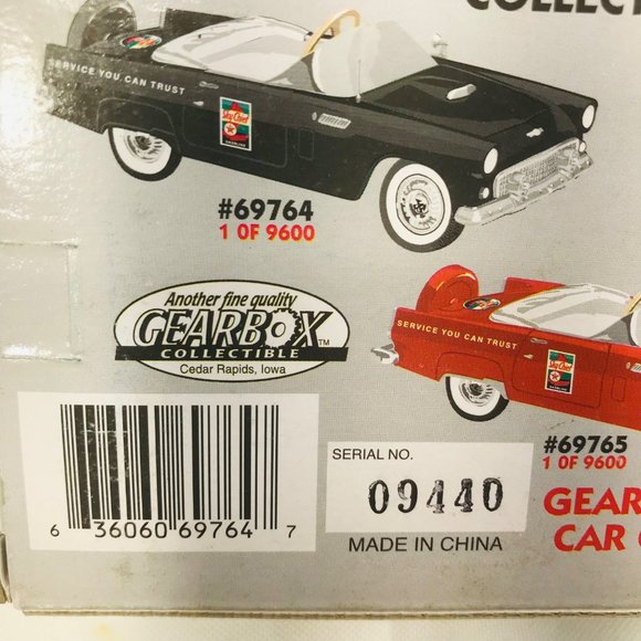 Gearbox Vintage Texaco Sky Chief 1956 Ford Thunderbird Serial #09440 Pedal Car - Picture 8 of 10
